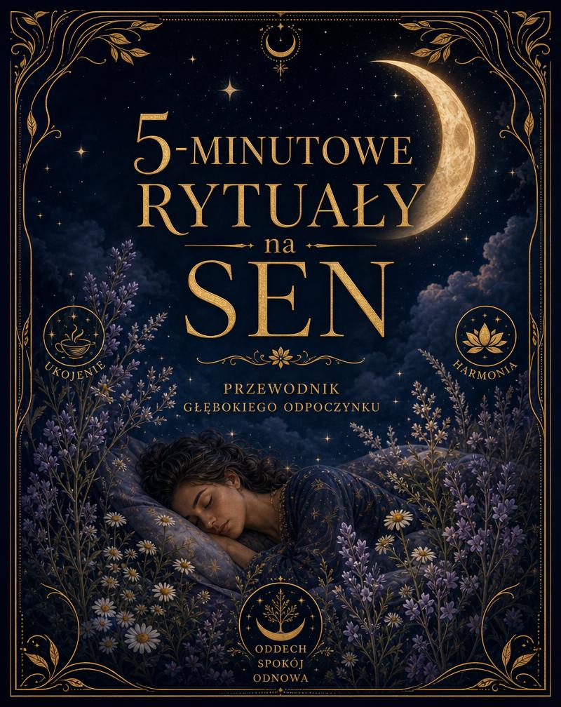 5-Minutowe Rytuały na Sen — okładka